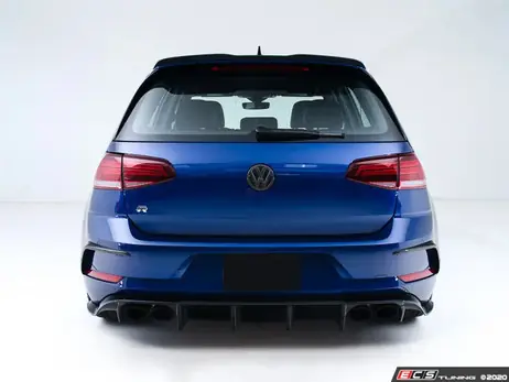 ECS Tuning Gloss Black Rear Diffuser - Golf Mk7.5 R Bulk Order