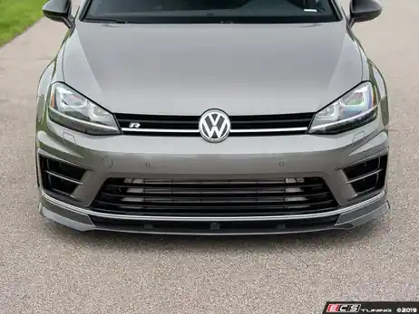 Hot Deal ECS Tuning Carbon Fibre Front Lip Spoiler - Golf Mk7 R