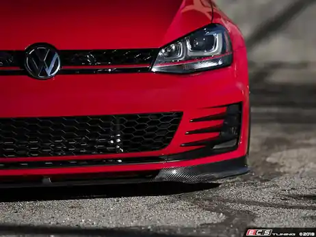 ECS Tuning Carbon Fibre Front Lip Spoiler - Golf Mk7 GTI Modern