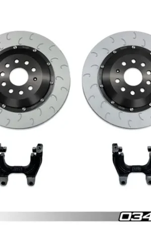 New Release 034Motorsport 350mm 2-Piece Floating Rear Disc Upgrade - MQB
