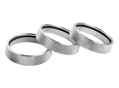 Leyo Motorsport Silver Billet Alloy Climatronic Rings Buy Direct
