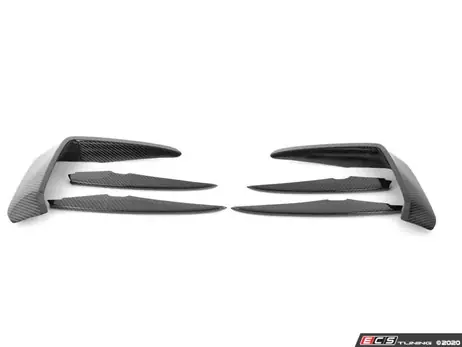 ECS Tuning Carbon Fibre Foglight Trim & Bumper Flare Set - Mk7.5 GTI Hot Deal