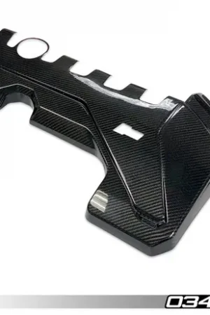 034Motorsport Carbon Fibre Engine Cover - RS3 8V/TTRS 8S Next Day Delivery