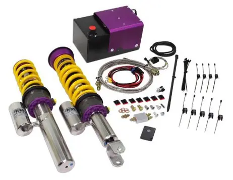 KW HLS 2 Hydraulic Lift System Complete with Variant 4 Coilovers - R8 Mk2 without mag ride Premium