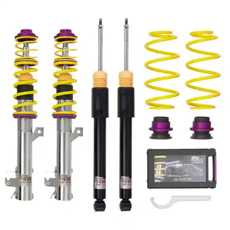 Limited Edition KW Variant 1 Coilovers - A1 GBA with electronic dampers