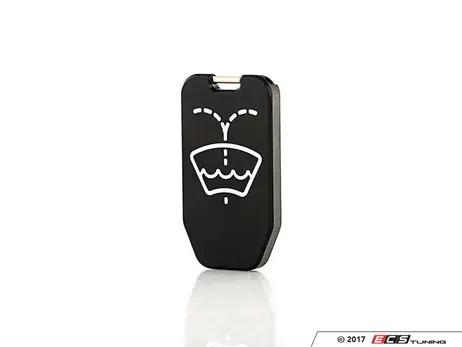 ECS Tuning Billet Washer Fluid Reservoir Cap - Black Anodized - B9 Models Worldwide Shipping