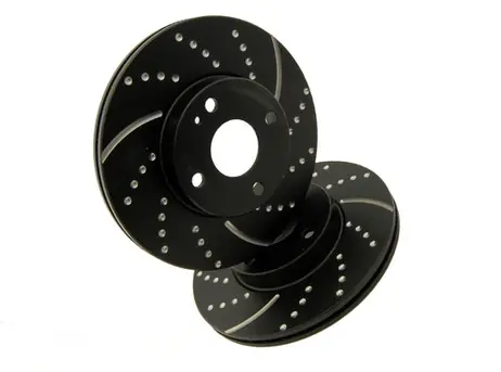 EBC Turbo Drilled and Grooved Discs Rear - A1 (8X) Popular