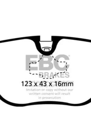 EBC 96-98 BMW Z3 1.9 Ultimax2 Rear Brake Pads — PMD Premier Motoring Development Buy Online