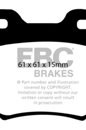 EBC 97-01 Cadillac Catera 3.0 Ultimax2 Rear Brake Pads — PMD Premier Motoring Development New Arrival