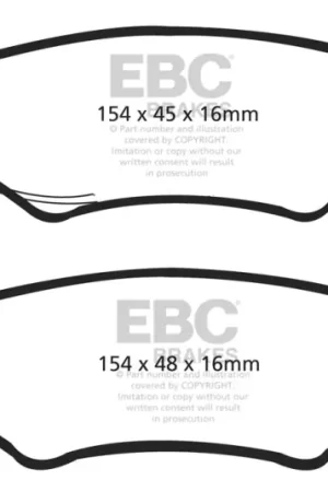 Last Chance EBC 96-00 Chrysler Town & Country 3.3 (15in Wheels) Ultimax2 Rear Brak — PMD Premier Motoring Development