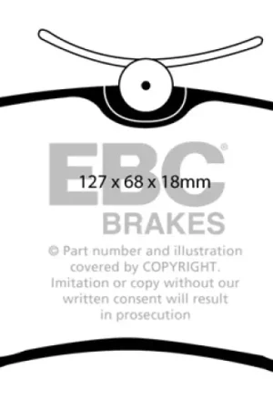 New Arrival EBC 97-01 Cadillac Catera 3.0 Ultimax2 Front Brake Pads — PMD Premier Motoring Development