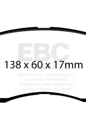 Grab Now EBC 98-02 Subaru Forester 2.5 Ultimax2 Front Brake Pads — PMD Premier Motoring Development