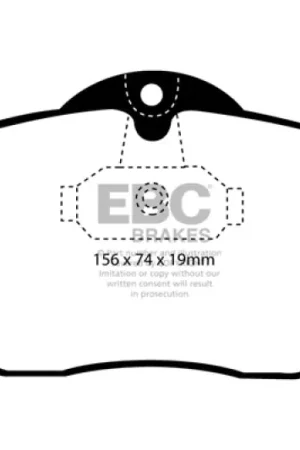 Limited Time EBC 99-02 Saab 9-3 Convertible Ultimax2 Front Brake Pads — PMD Premier Motoring Development