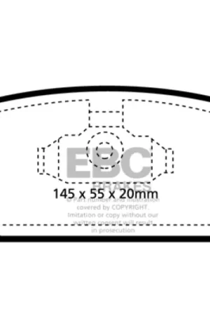 Don’t Miss Out EBC 98-99 Volkswagen Beetle 2.0 Ultimax2 Front Brake Pads — PMD Premier Motoring Development