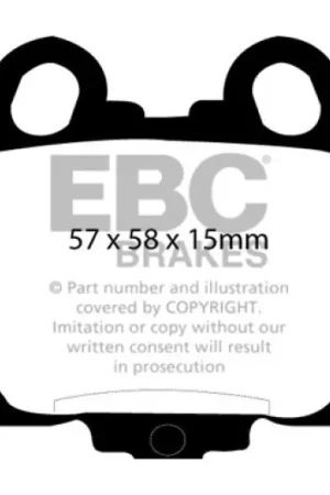 EBC 98-05 Lexus GS300 3.0 Ultimax2 Rear Brake Pads — PMD Premier Motoring Development Buy Today