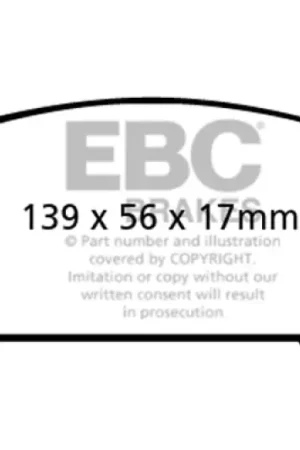 EBC 00-02 Acura MDX 3.5 Ultimax2 Front Brake Pads — PMD Premier Motoring Development Fresh Stock