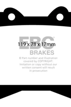 EBC 98-07 Lexus LX470 4.7 Ultimax2 Front Brake Pads — PMD Premier Motoring Development Get Yours