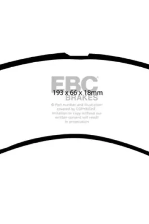 EBC 00-02 Ford Excursion 5.4 2WD Ultimax2 Front Brake Pads — PMD Premier Motoring Development Popular