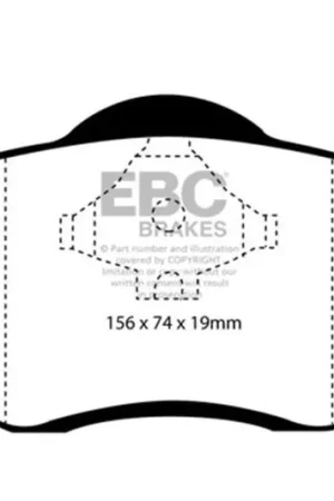 EBC 96-98 Audi A4 1.8 Turbo (B5) Ultimax2 Front Brake Pads — PMD Premier Motoring Development Buy Online