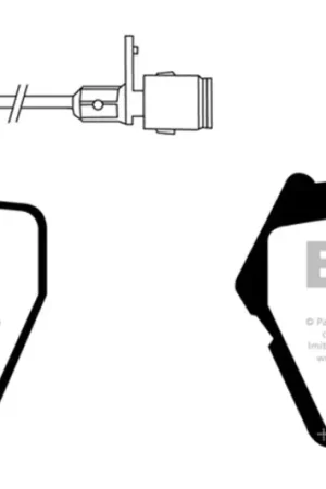 EBC 00-03 Audi A8 Quattro 4.2 (8 Pad Set) Ultimax2 Front Brake Pads — PMD Premier Motoring Development Discount