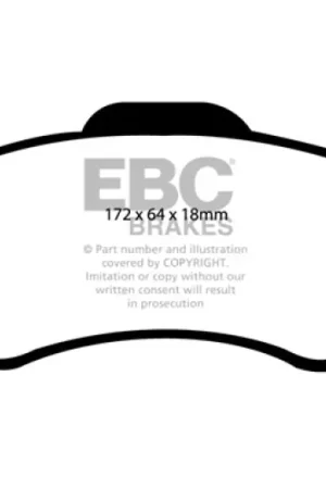 Big Sale EBC 01-07 Chrysler Town & Country 3.3 Rear Rotors Ultimax2 Front Brake — PMD Premier Motoring Development
