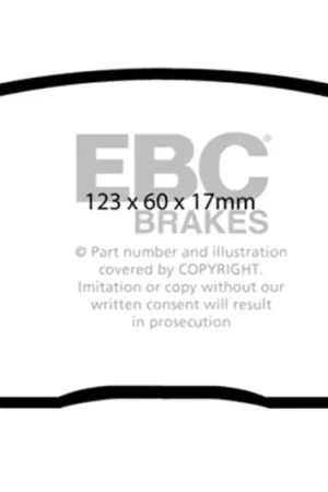 New Release EBC 01-03 Toyota RAV 4 2.0 Ultimax2 Front Brake Pads — PMD Premier Motoring Development