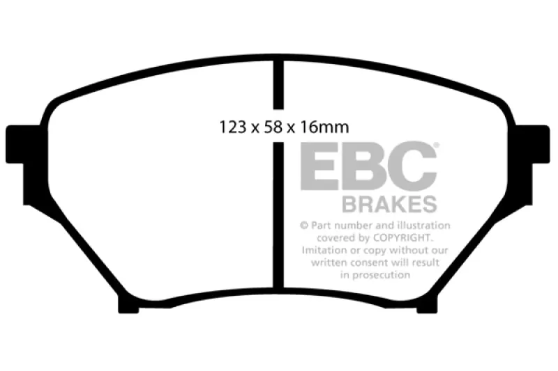 EBC 01-03 Mazda Miata MX5 1.8 (Sports Suspension) Ultimax2 Front Brake — PMD Premier Motoring Development Professional Grade