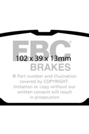 Fan Favorite EBC 01-03 Mazda Miata MX5 1.8 (Sports Suspension) Ultimax2 Rear Brake— PMD Premier Motoring Development