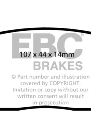 Instant Buy EBC 02-03 Infiniti G20 2.0 Ultimax2 Rear Brake Pads — PMD Premier Motoring Development