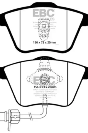 EBC 02-04 Audi A6 Quattro 2.7 Twin Turbo Sedan (4 Pad Set) Ultimax2 Fr — PMD Premier Motoring Development Super Sale