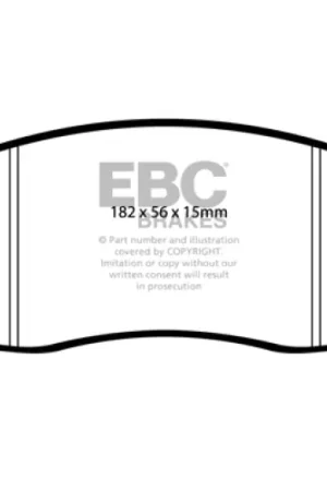 EBC 02-05 Cadillac CTS 2.6 Ultimax2 Front Brake Pads — PMD Premier Motoring Development Brand New
