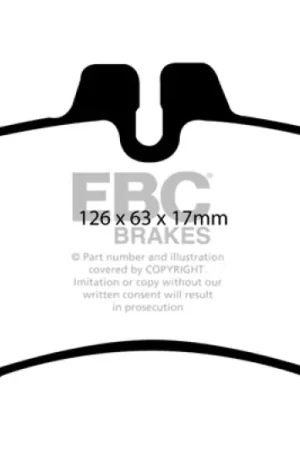EBC 03-05 Dodge Sprinter 2500 Bosch Rear Ultimax2 Rear Brake Pads — PMD Premier Motoring Development Special Offer