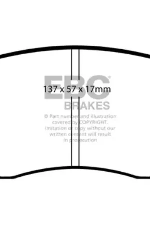 EBC 04-06 Saab 9-2X 2.0 Turbo Ultimax2 Front Brake Pads — PMD Premier Motoring Development Budget