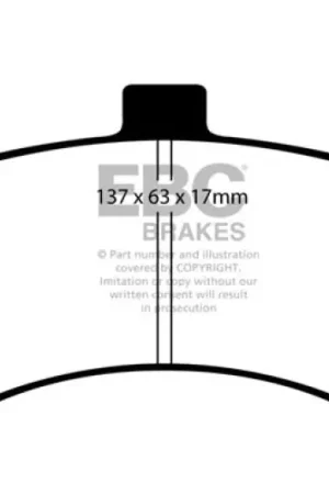 EBC 02-06 Hyundai Elantra 2.0 Ultimax2 Front Brake Pads — PMD Premier Motoring Development Final Sale