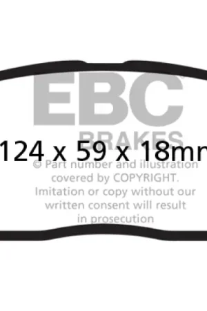 Shop Now EBC 05-10 Chevrolet Cobalt 2.2 4 Lug Ultimax2 Front Brake Pads — PMD Premier Motoring Development