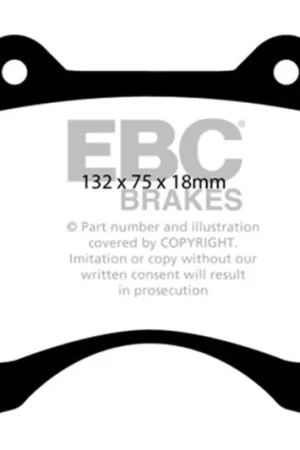 Don’t Miss Out EBC 10+ Lexus GX460 4.6 Ultimax2 Front Brake Pads — PMD Premier Motoring Development