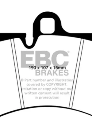 Mega Sale EBC 11-15 Audi Q7 3.0 Supercharged Ultimax2 Front Brake Pads — PMD Premier Motoring Development