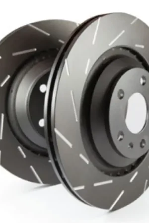 EBC 14+ Porsche Macan Front USR Slotted Rotors — PMD Premier Motoring Development Certified