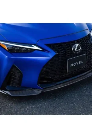 Shop Now NOVEL Racing Japan Carbon Fiber Front Lip Spoiler Diffuser for Lexus I — PMD Premier Motoring Development
