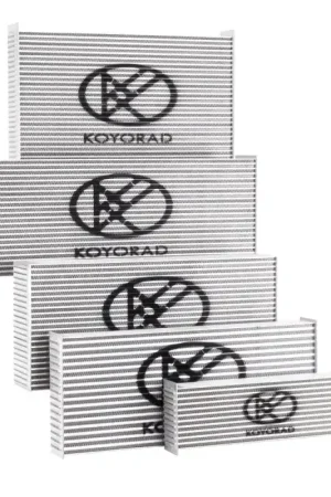 Koyo Universal Aluminum HyperCore Intercooler Core (28in. X 10in. X 4i — PMD Premier Motoring Development Limited Edition