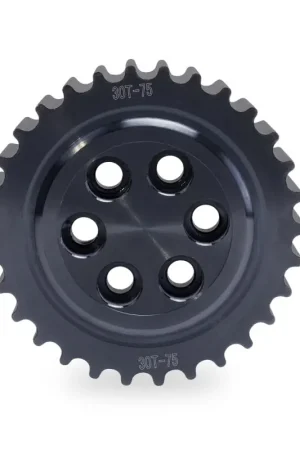 Hassle-Free Returns KraftWerks Cogged Pulley - 75mm Cogged 42mm Width (6 Bolt / Must Use A — PMD Premier Motoring Development