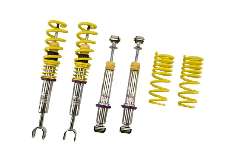 KW Coilover Kit V1 Audi A4 S4 (8D/B5 B5S) Sedan + Avant; Quattro incl. — PMD Premier Motoring Development Money Back Guarantee