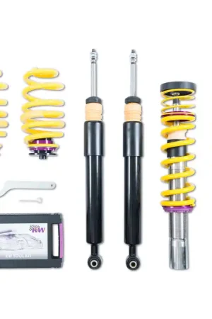 Free Shipping KW Audi A4 B9 Sedan 2WD Without EDC 50mm Coilover Kit V1 — PMD Premier Motoring Development