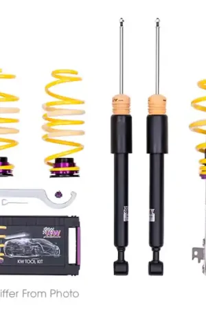 Direct From Factory KW Coilover Kit V1 Volkswagen Golf VIII R w/o Electronic Dampers — PMD Premier Motoring Development
