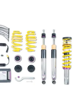 Deal KW Coilover Kit V3 2017+ Audi A4 (B9) Sedan w/ Electronic Dampers — PMD Premier Motoring Development