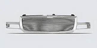 One Day Deal GMC Sierra Street Scene Chrome Grille Shell with 8mm Polished Billet Grille - 950-75564