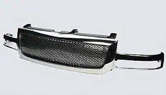 Top Rated GMC Sierra Street Scene Chrome Grille Shell with Chrome Speed Grille - 950-78567