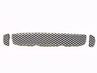 Premium Isuzu I-290 Street Scene Satin Aluminum Grille for Generation 1 Bumper Cover - 950-77243
