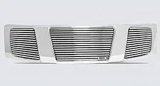 Top Pick Nissan Armada Street Scene Chrome Grille Shell with 8mm Polished Billet Grille - 950-75527