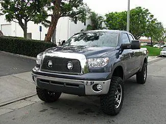 Cheap Toyota Tundra Street Scene Grille Shell with Lights Package - Black Chrome - 950-76570